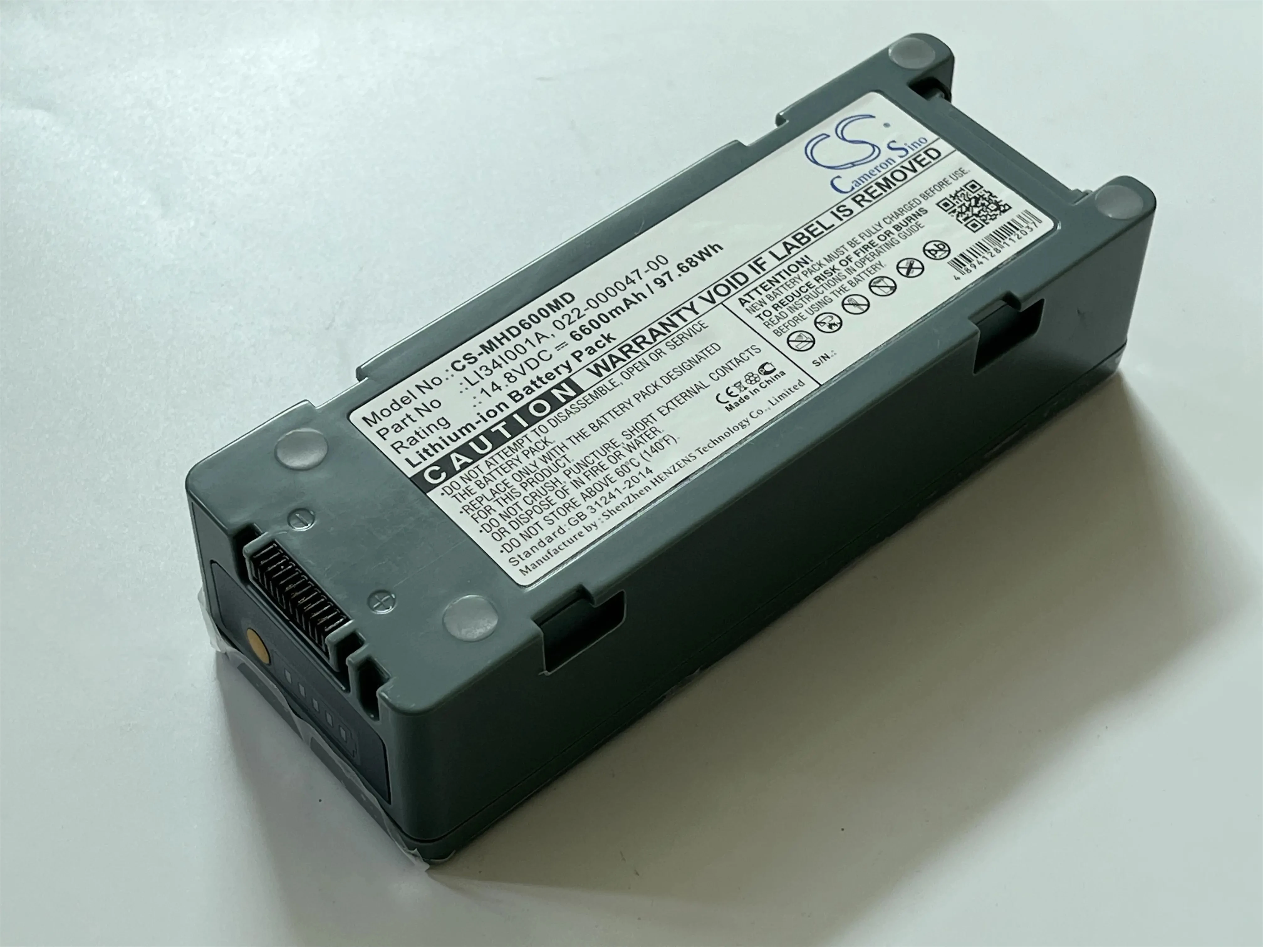 6600mAh Battery for Mindray LI34I001A 022-000012-00 022-000047-00 0651-30-77120 LI341001A LI34I002A LI24I004A 115-062370-00