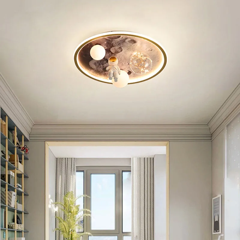 Plafonnier LED au design moderne, luminaire décoratif d'intérieur, idéal pour un salon, une salle à manger ou une chambre d'enfant