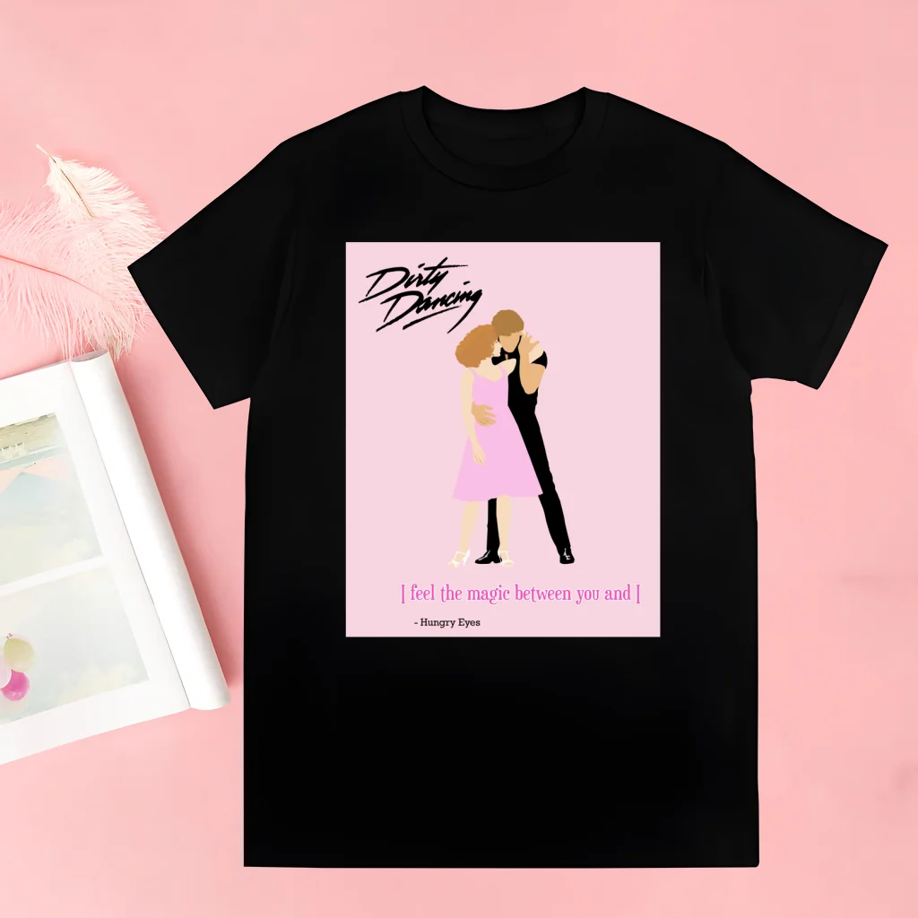 

Мужская футболка Dirty Dancing Harajuku с принтом, унисекс, футболка с короткими рукавами, повседневная футболка, мужские уличные топы