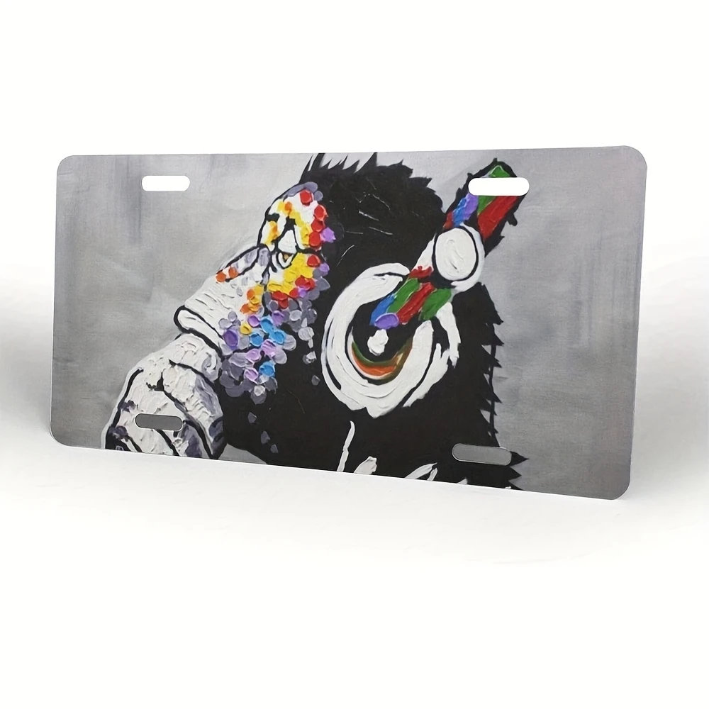 Customized creative picture aluminum license plates-Texas Aluminum Plates - 6x12 Inches -Stainless Steel with Aluminum Exterior image 3