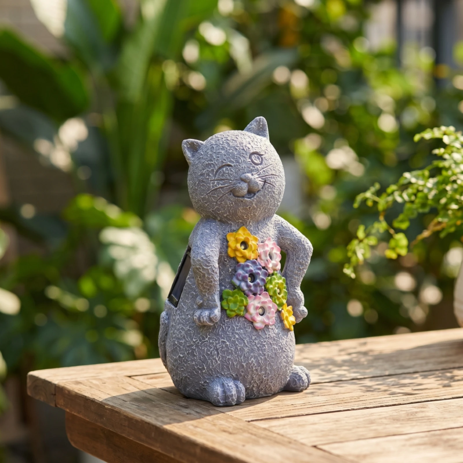Figurine de chat avec lumière - Outdoor Lighting Patio avis et prix