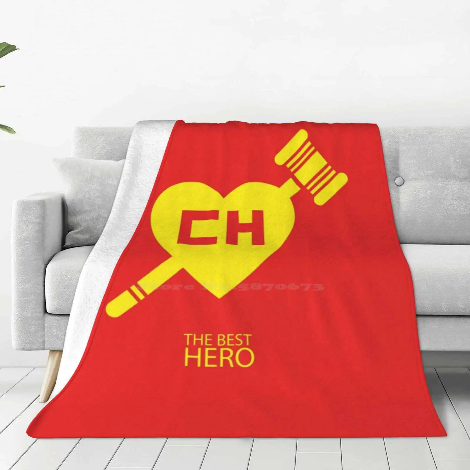 El Chapulin Colorado Best Selling Room Household Flannel Blanket El Chapulin Colorado Chespirito The Best Hero Mexico Vector