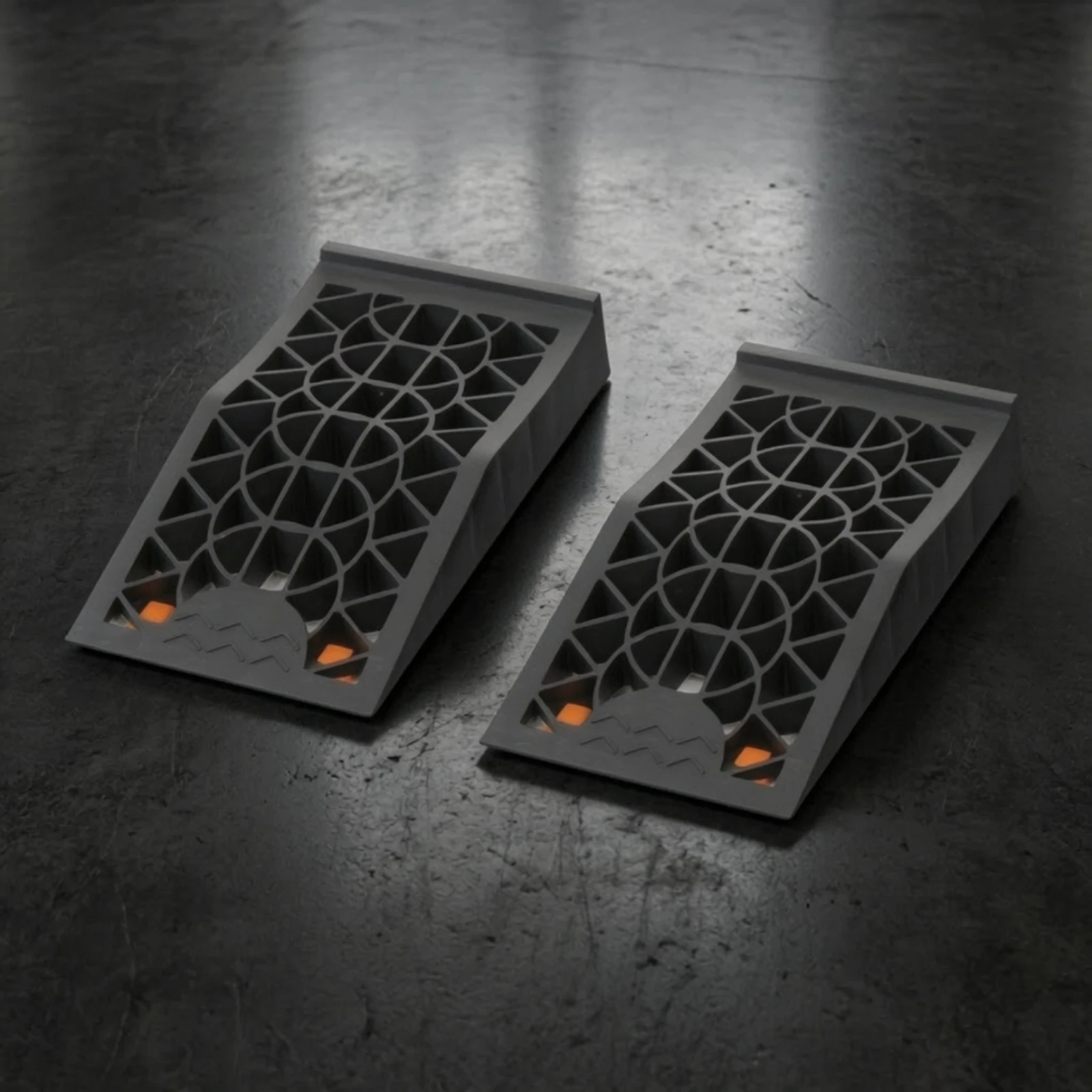 Car Service Ramps Heavy-Duty Car Service Ramp Low-Profile Ramps Stable for Home Mechanics, Oil Changes, Garage