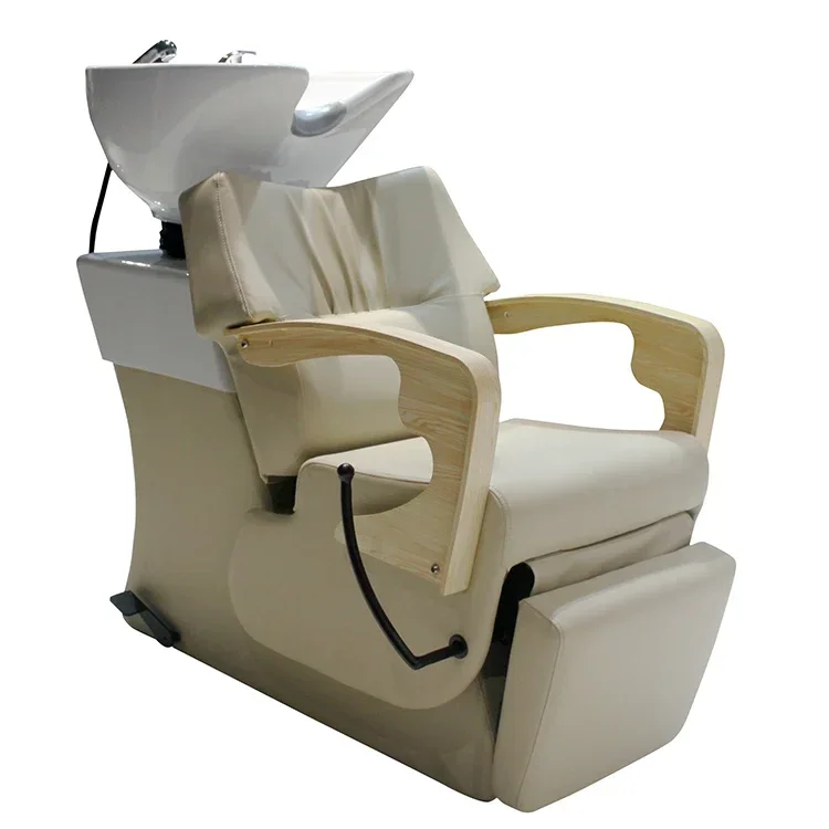 

Most popular humanization design comfortable hair salon barber wash shampoo chair