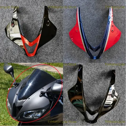 프론트 어퍼 페어링 헤드라이트 카울 노즈 패널 카울, 혼다 CBR600RR F5 CBR600 RR 2007 2008 2009 2010 2011 2012 적합