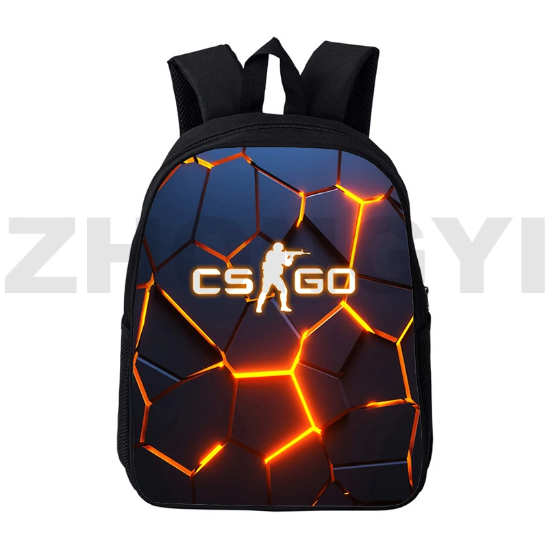 

3D Print CS GO Backpacks Men CSGO Shooting Game School Back Pack for Boys Girls Quality Nylon Bookbag Student Cartoon Mochila