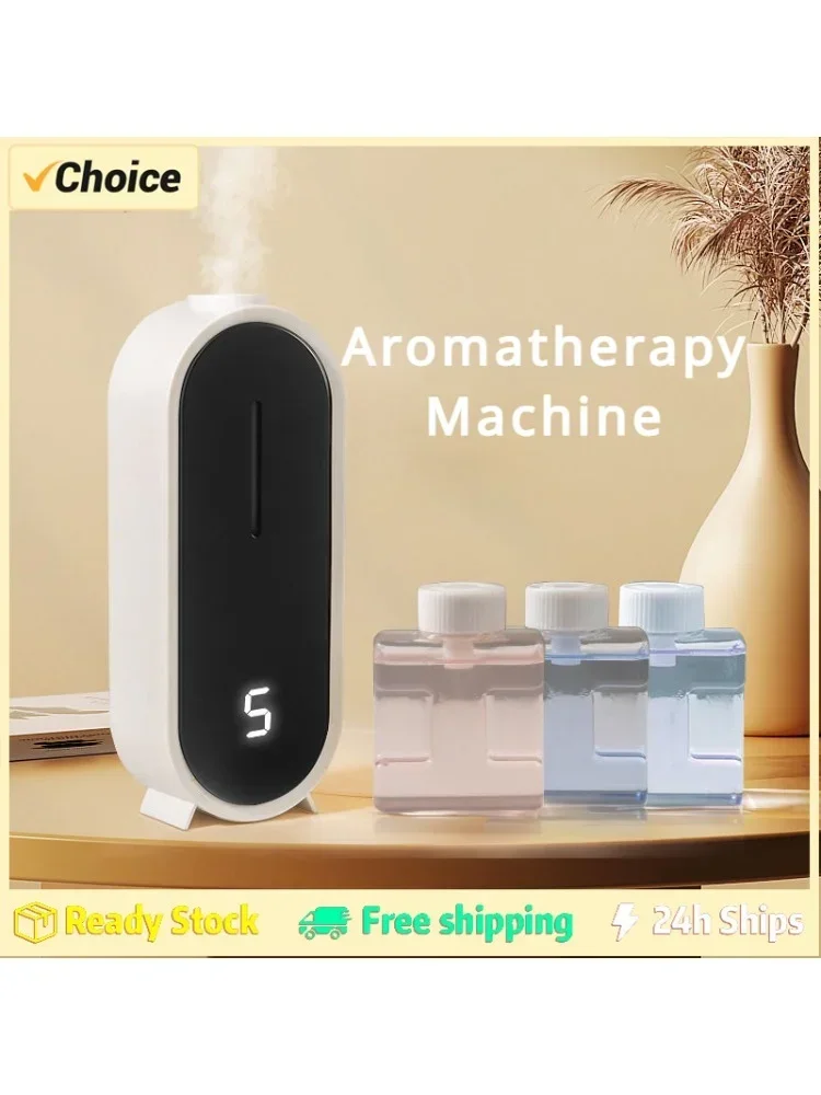 Diffuseur d'huiles essentielles de parfum mural, pulvérisateur de parfum automatique, désodorisant domestique, Machine d'aromathérapie, huile Hilton