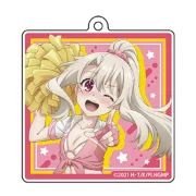 Anime Illyasviel von Einzbern Miyu Edelfelt Keychain Doll Game Tohsaka Rin Acrylic Keyring Pendant for Gift