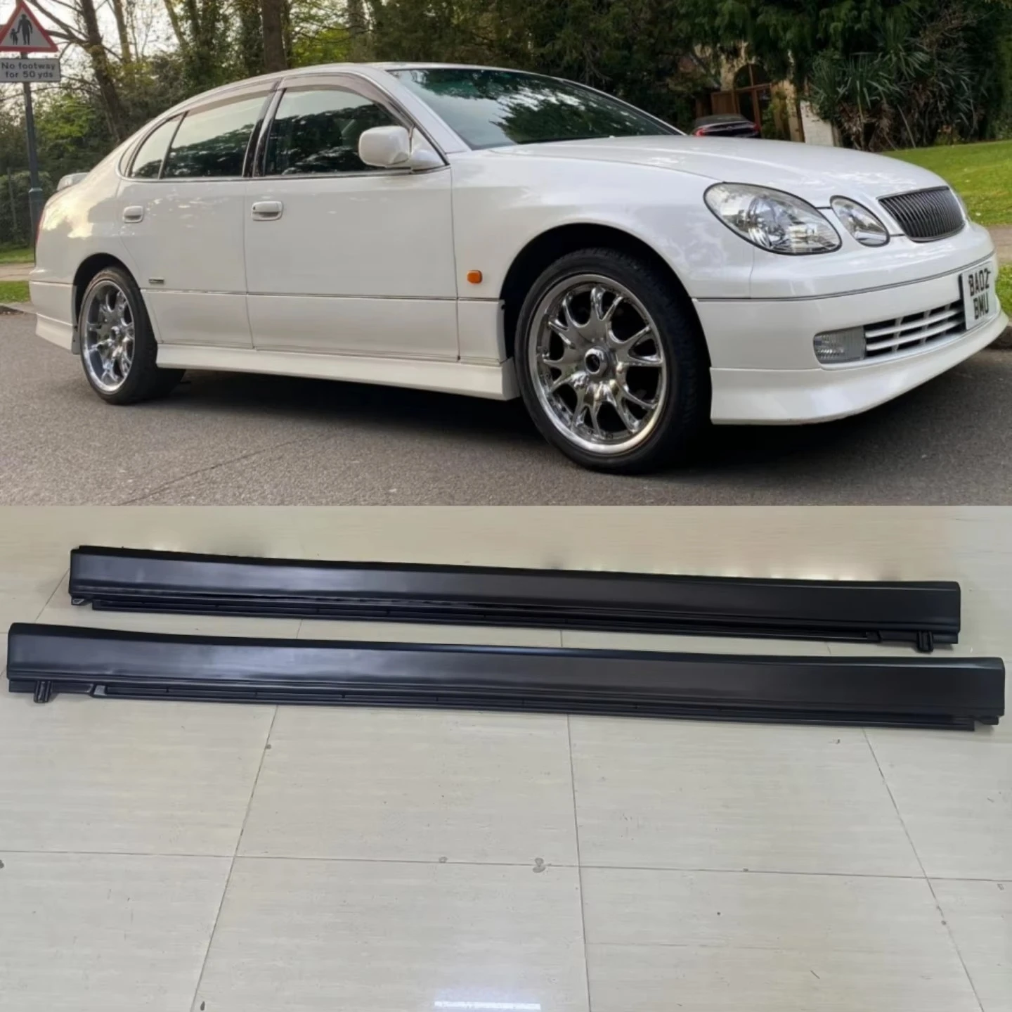 

Подходит для Lexus GS300 400, Toyota Aristo 1998-2005, для Lexus GS300 JZS160, боковые пороги из ABS-пластика