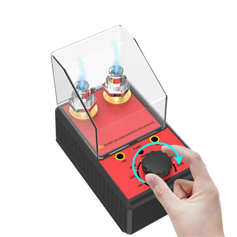 

Spark Plug Tester Spark Tester With Two Spark Plug Socket Adjustable 500-6000rpm Working Frequency Automotive Diagnostic Tool