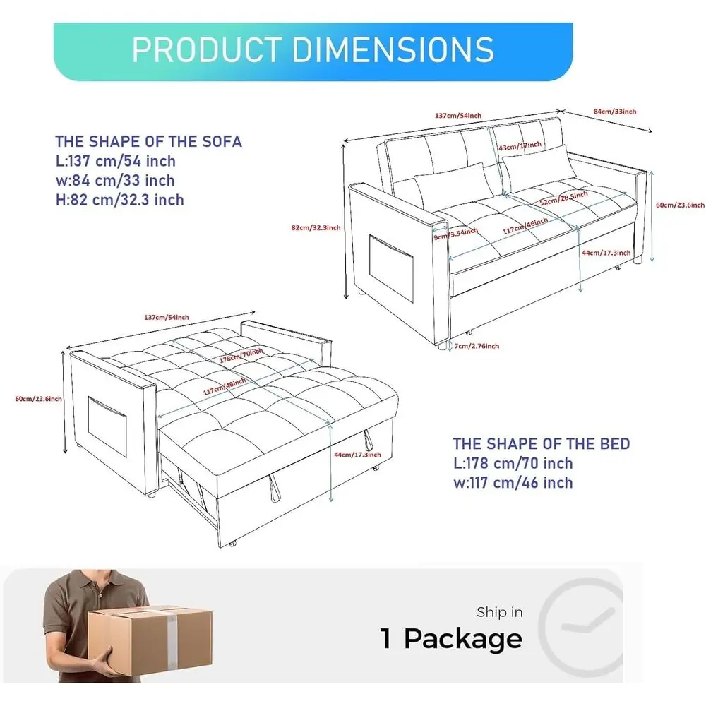 Thumbnail 2 - #1 Best Convertible Sofa Beds to Buy In 2026