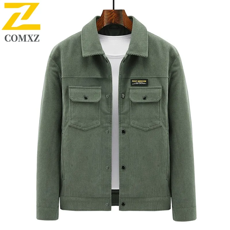 

COMXZ Windbreaker Jacket Minimalist Windproof Outdoor Hiking Travel Trench Coat 2025 High Quality Climbing Coat Men's Clothing