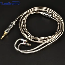 Tiandirenhe customizable Earphone cable MMCX 0.78 TFZ QDC 2Pin IM A2DC ie80 ie900 HiFi upgrade cable