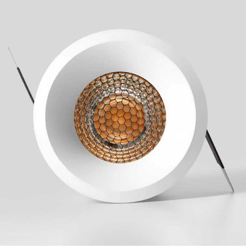 

Anti Glare Spot led Dimmable Ultra Thin Downlights Ceiling Lamp Recessed COB Spotlights Hole size 55,65,75,95mm Indoor lighting