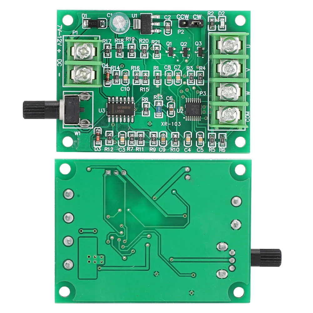 5V 12V Brushless DC Motor Driver Controller Board Module Speed Control Board DC5-12V Volt Controller Controlling Devices