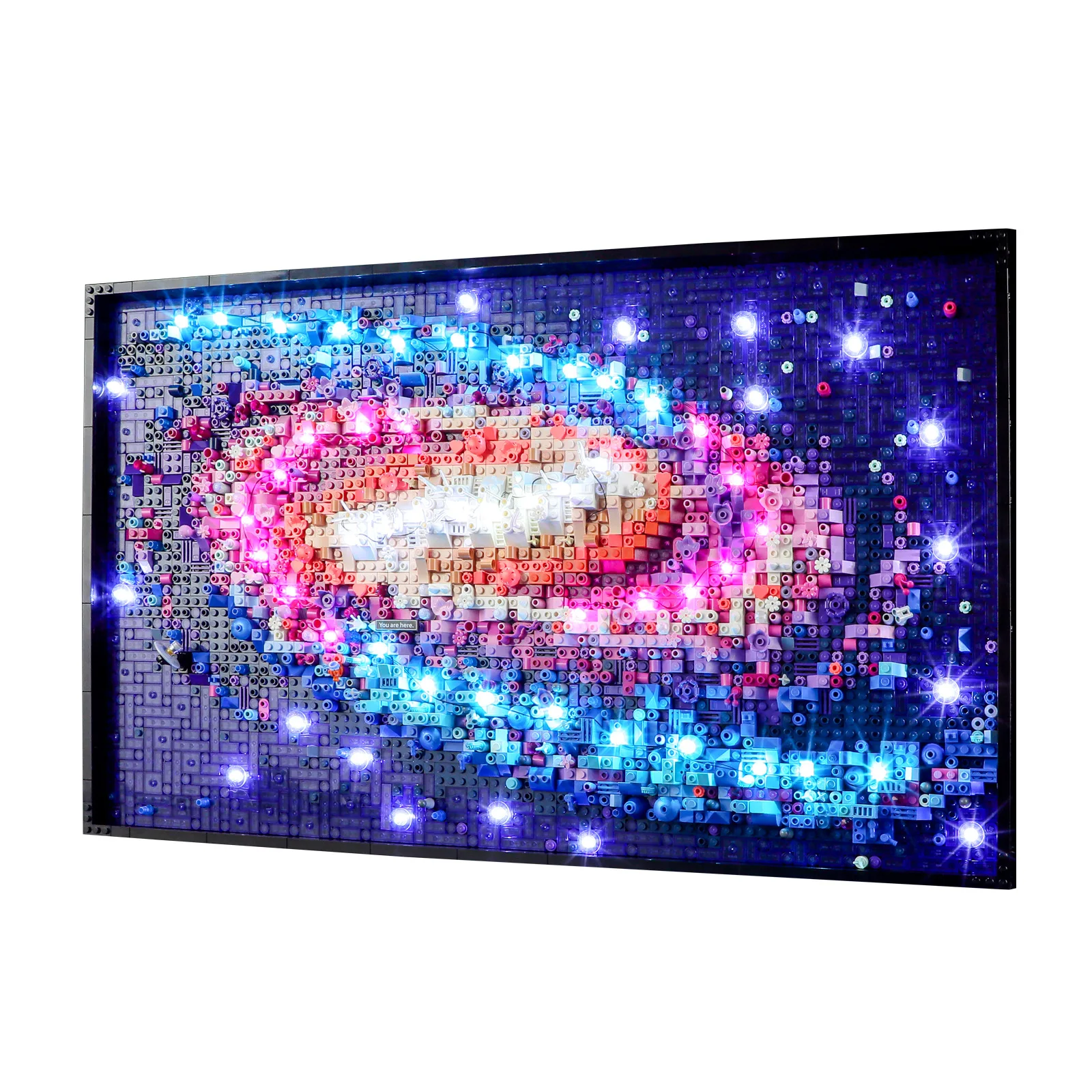 (Tylko światło LED) 31212 Galaktyka Droga Mleczna - Pomysły na czarne dziury (nie obejmuje klocków, zestawów, modeli)