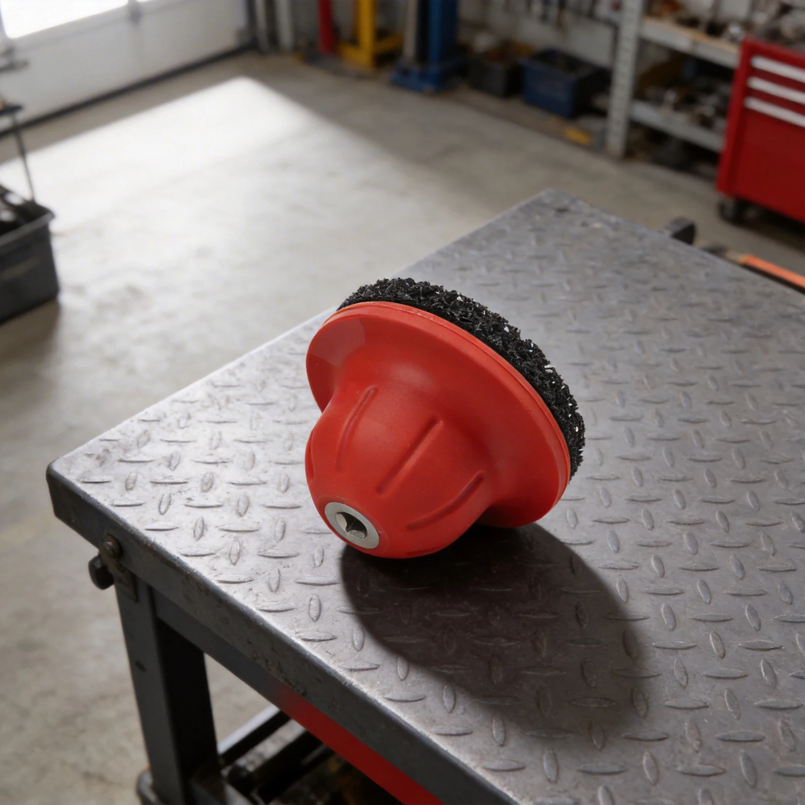 

150-мм шлифовальный круг для угловой шлифовальной машины: очистка ступиц колес, удаление ржавчины, снятия краски, полировка