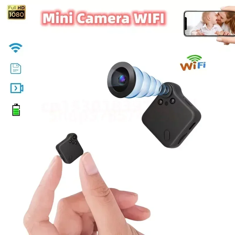 

Mini Camera Wifi 1080P HD Outdoor Sport DV DVR Smart Home IP Webcam Remote Surveillance Small Camcorders With Magnetic Espia Cam