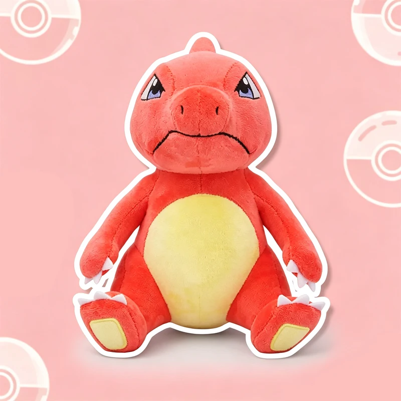 20cm Original Charmeleon Plüschtier Niedliches Weiches Kawaii Firedrake Beste Geschenke für Anime Cartoon Plüschpuppe Figur Spielzeug für Kinder Geburtstag