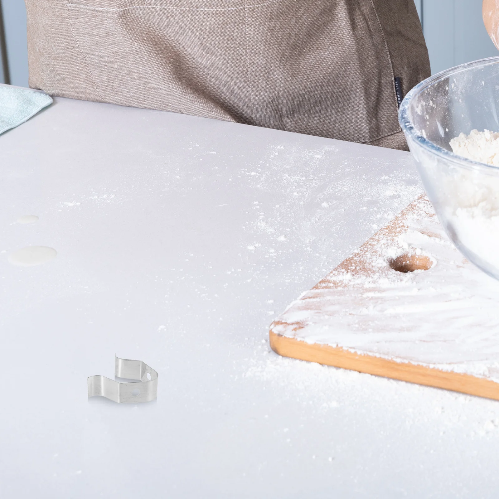 

Stainless Steel Thermometer Probe Clip Portable Anti Scald Clamp for Kitchen Bbq Grill Cooking Temperature Holder