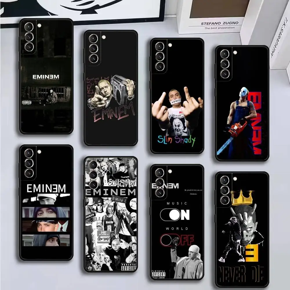 

Rapper E-Eminem Phone Case For Samsung GalaxyA13,21s,22,31,32,52,53,71,72,73,Soft Black Cover