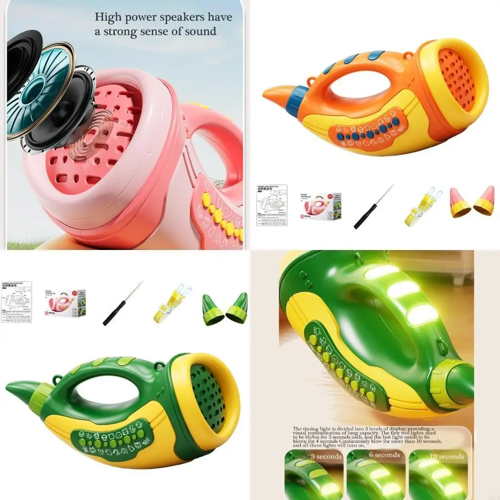 

Интерактивная игрушка-звонок для детей с несколькими звуковыми режимами, поощряющая любопытство и развивающая слуховое обучение