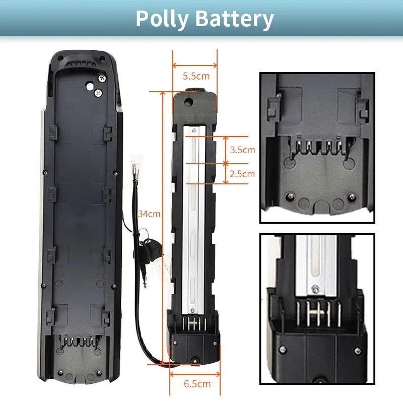 Oryginalny elektryczny e Bike Bafang ebike 21700 18650 ogniw 52V 48V 36V 13AH 15.6AH 20AH 24AH potężny rower litowy akumulator