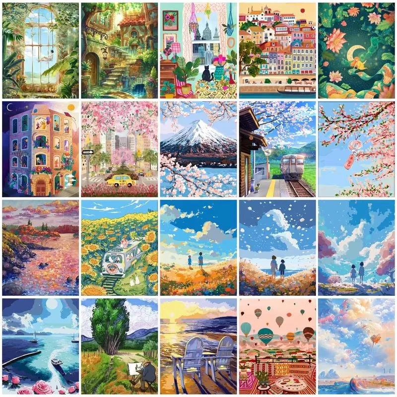 Painting Paints By …