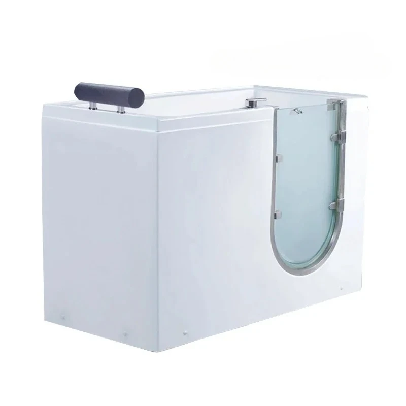 

Walk-in barrier-free side door household seated acrylic jacuzzi constant temperature intelligent