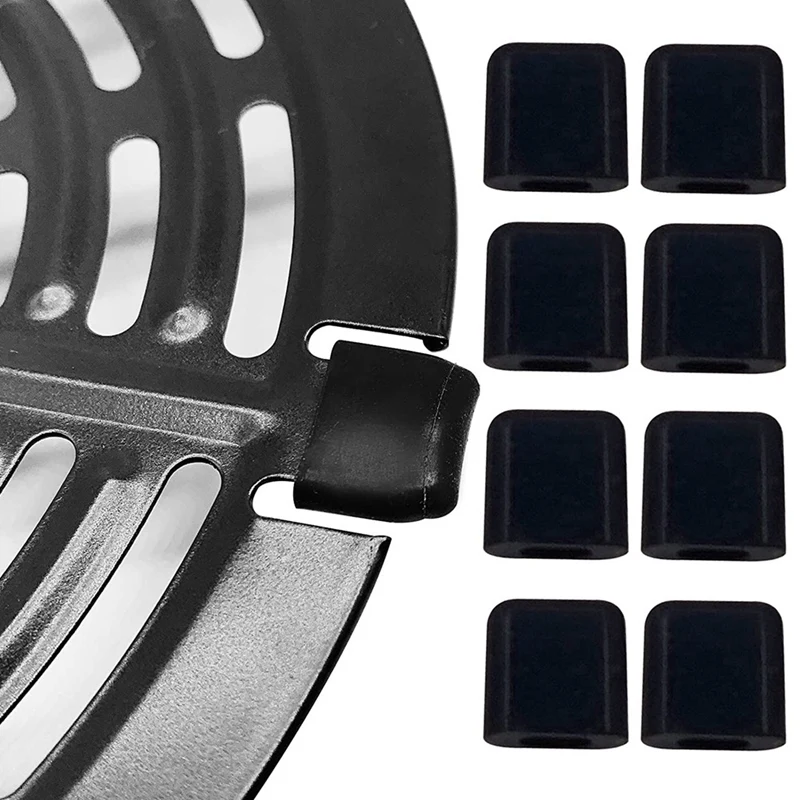 16Pcs Replacement Rubber Bumpers for AirFryer Grill Pan AirFryer Pieces Non-Scratch Protective Covers Kitchen Cooking