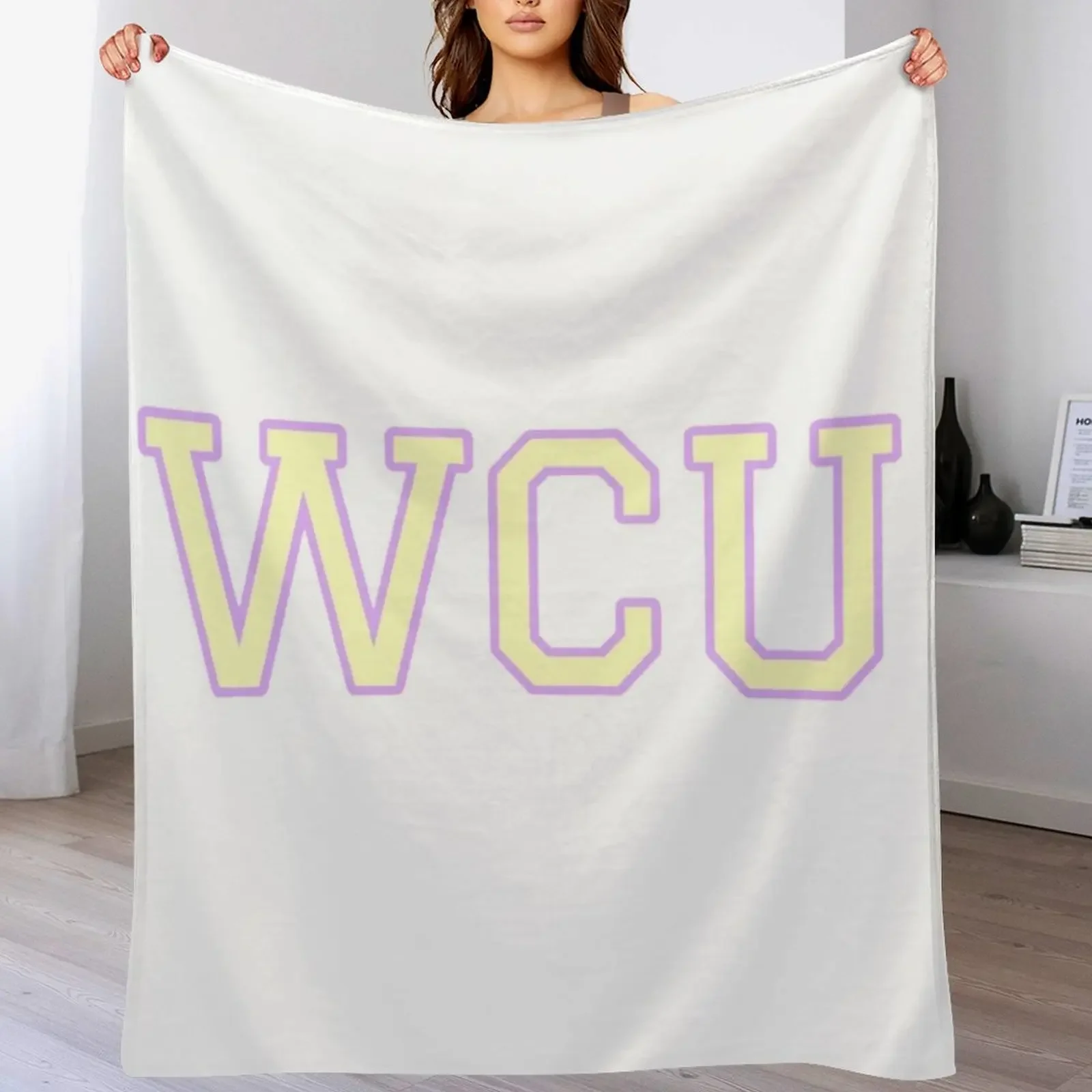 

WCU Throw Blanket Modern Design Soft Blanket for Home Decor