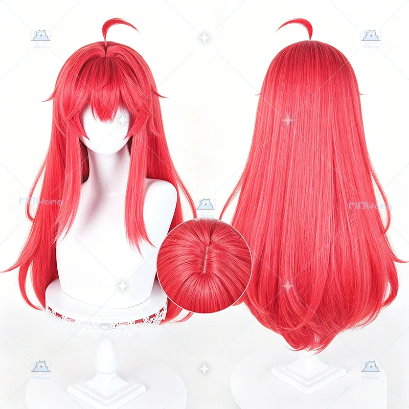 Game Neverness to Everness Lacrimosa Cosplay Wig NTE Chiz Nanally Cosplay Prop Mint Headwear For Hallowmas Party Adult Unisex