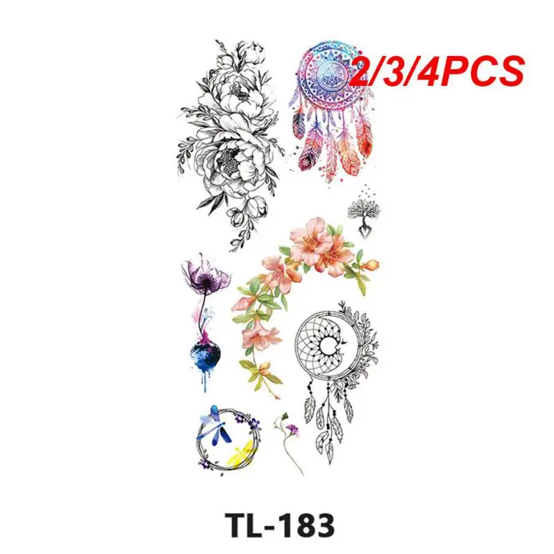 2/3/4PCS Beauty Can Amplify Body Advantages And Enhance Appearance Face Decoration Disposable Tattoos Tattood Face