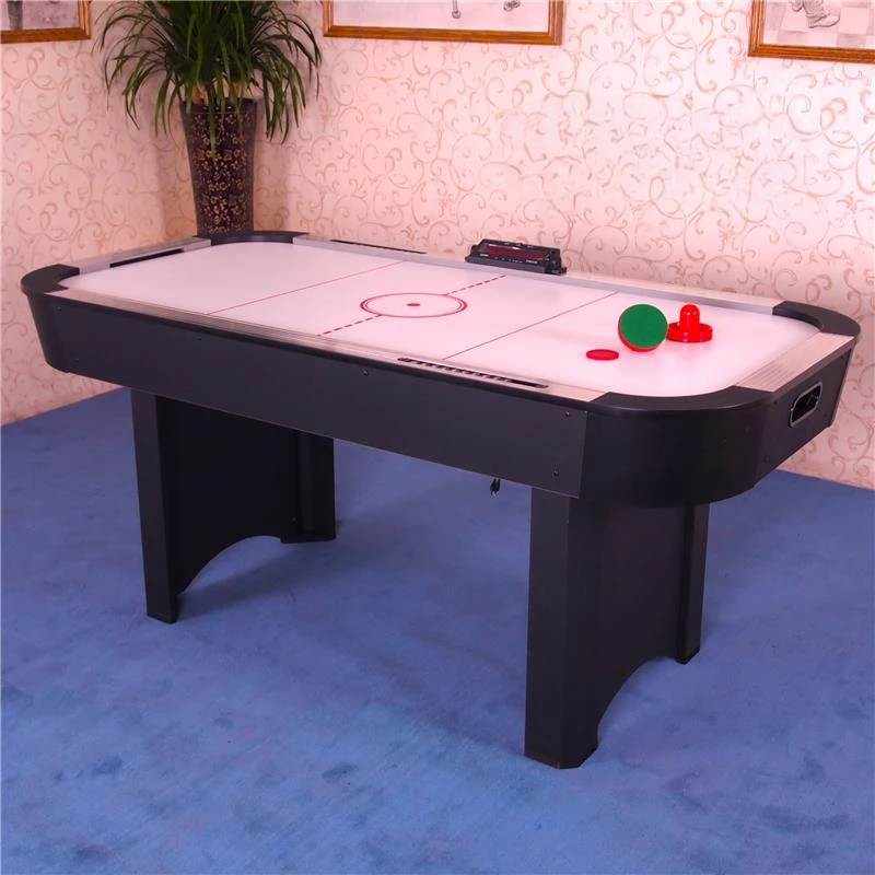 Table Ice Hockey Machine, Desktop Air Suspension Ball, Air Hockey Table, Standing and Folding Adult Standard Crouch