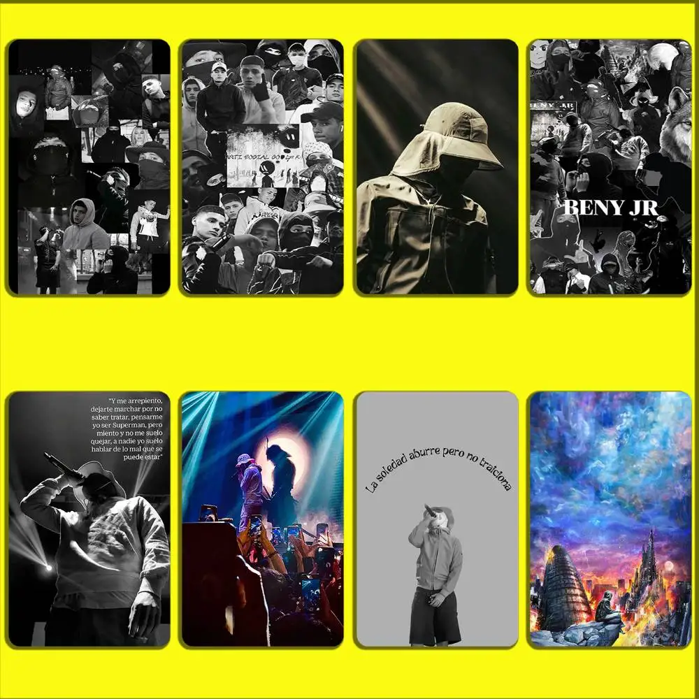 

B-Beny Jr Rapper Card Stickers For Debit Bank Credit Cards Metro Bus Pass Sticker Decoration Cover Skin