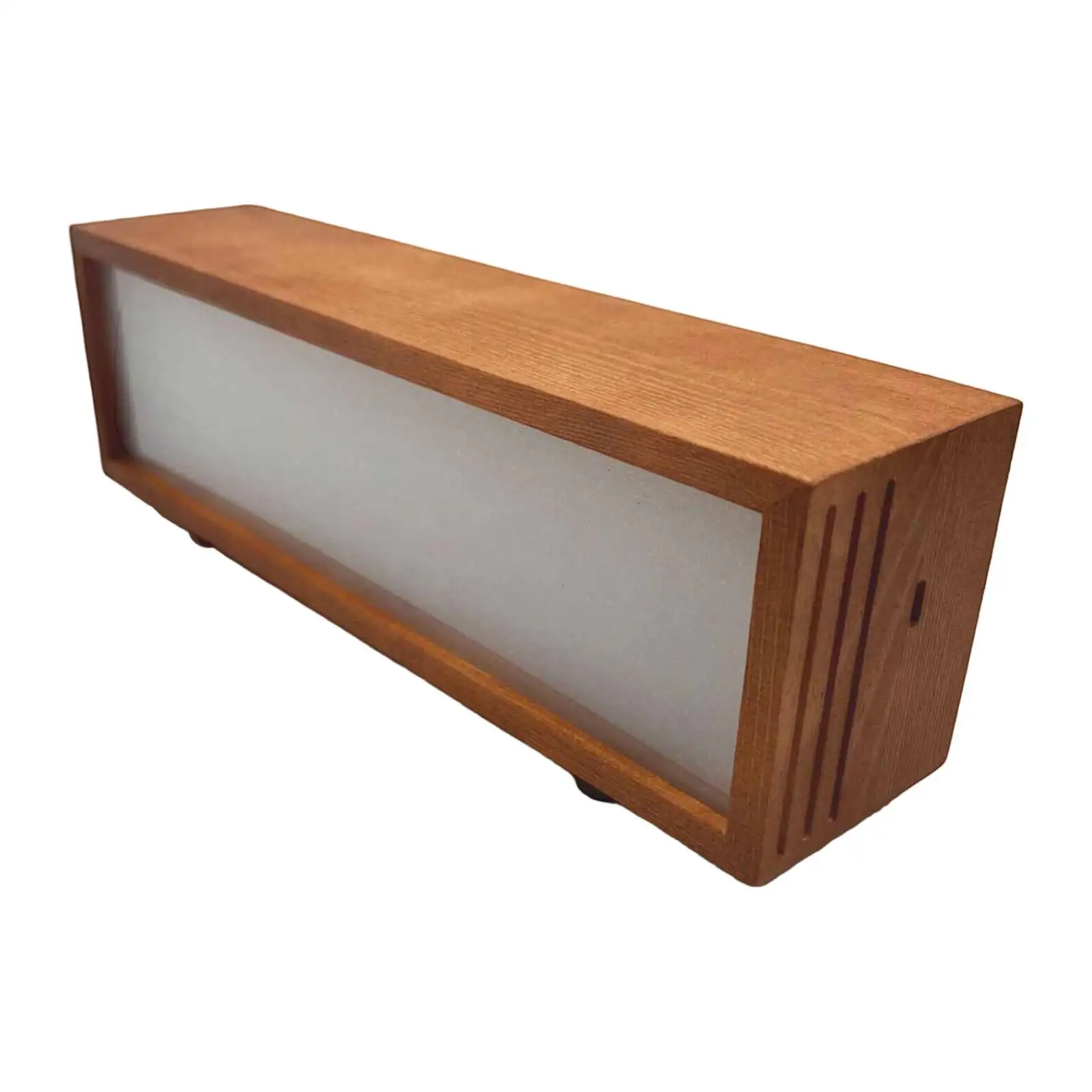 Shadow Box Picture Frame Bookshelf Desk Wood Lighted Display Case for Awards Family Friends Dried Flower Keepsakes Coffee Table