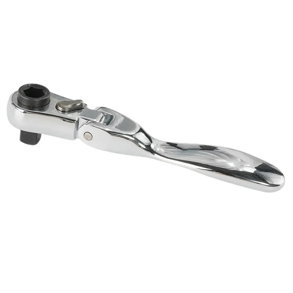 Screwdriver Ratchet Wrench Batch Head Chrome-vanadium Steel For Repairing Metric Single Wrench 2 In 1 High Quality