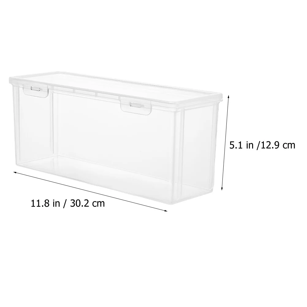 

Household Teaware Box Reinforced Plastic Clear Multi-Function Organizer Suitable for Family Office Tea Supplies