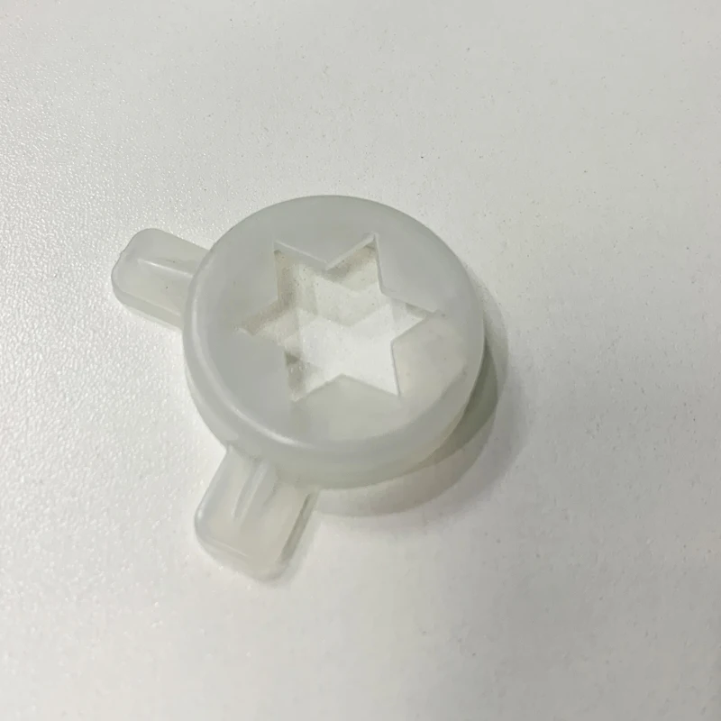 Soft Ice Cream Machine Hexagonal Magic Cap Parts, Plastic Nozzle Cap, Ice Cream Machine Replacement Spare Parts, Molding Cap