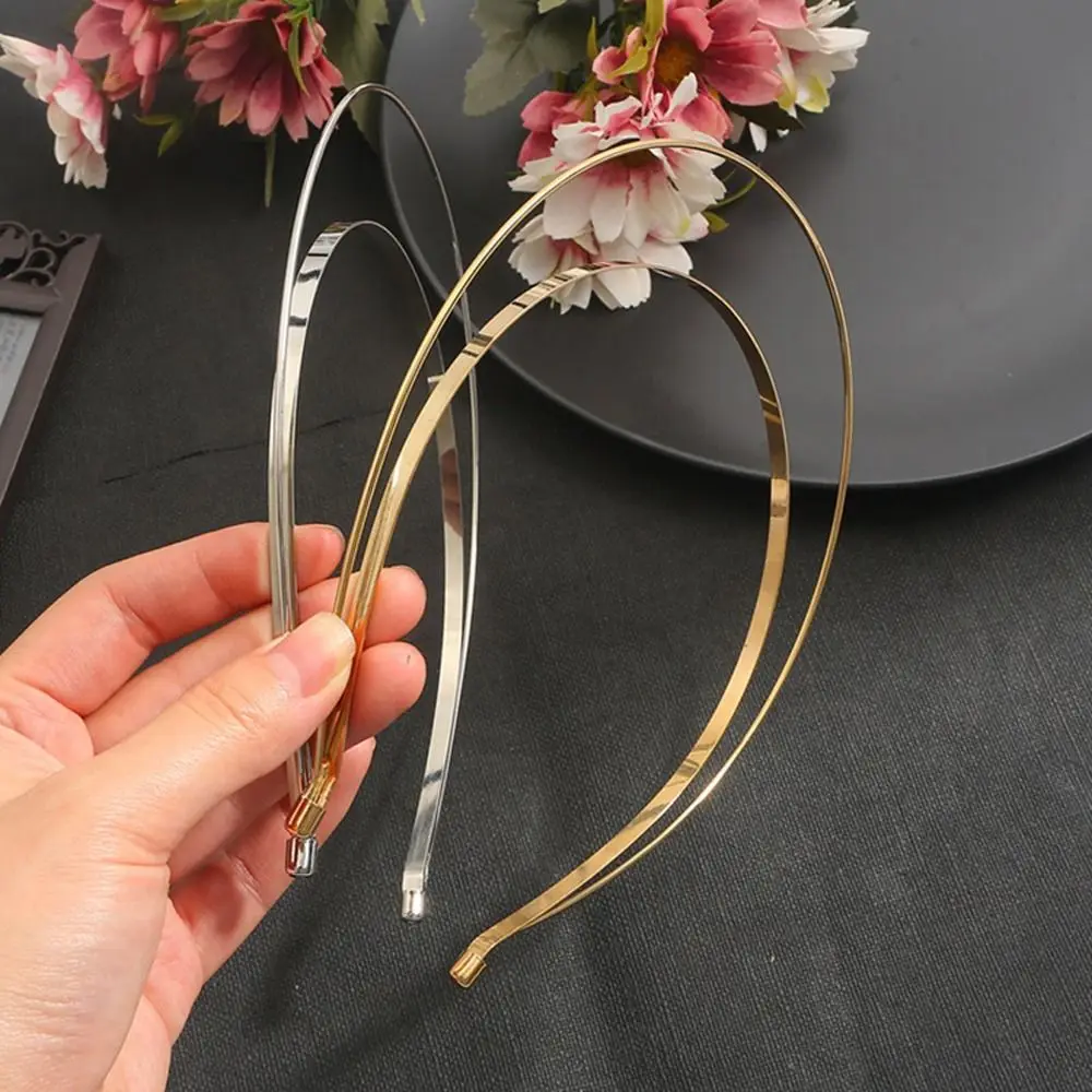 Tiara de Cabelo Angel Gold, Acessório de Metal para Noivas, Tiara de Casamento para Mulheres, Tiara DIY, Coroa de Cabelo Fina, Aro de Cabelo Coreano