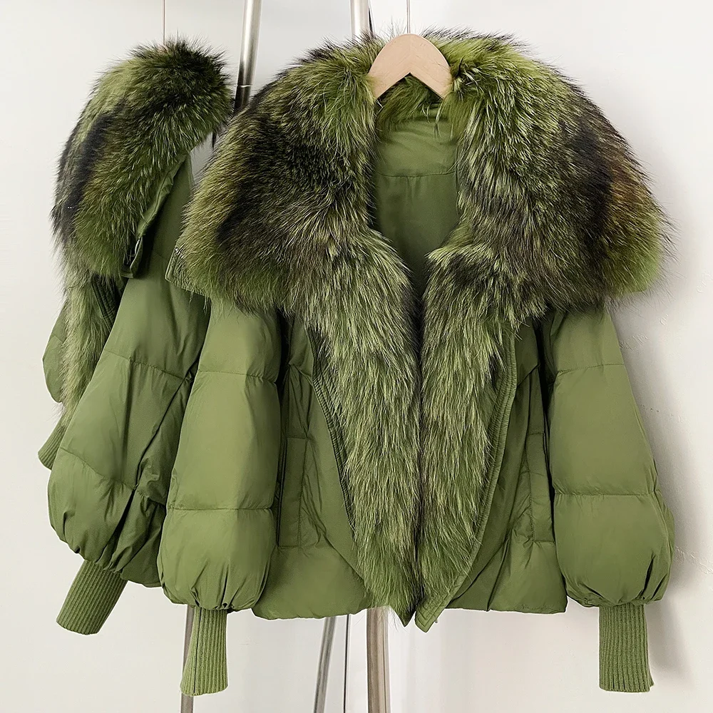 OFTBUY أسفل سترة المرأة معطف الفرو الطبيعي الكورية مراجعات العديد من ملابس الفتيات معاطف للمرأة شتاء 2025 جديد في السترات والمعطف