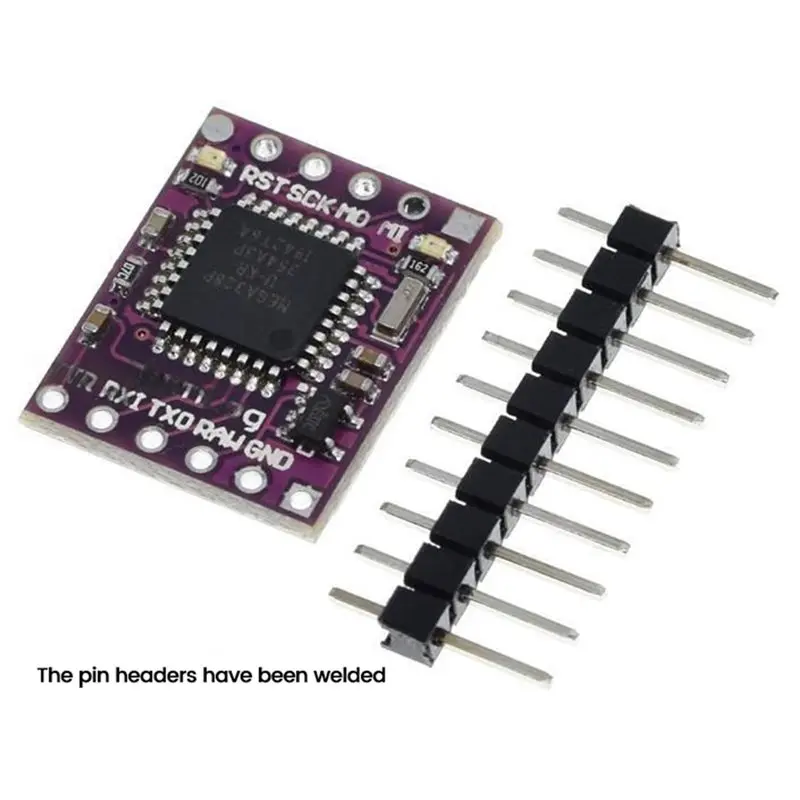 M07K-For Openlog Atmega328 Serial For UART, 10Pcs Data Logger Module Micro-SD Support For DIY Development Board