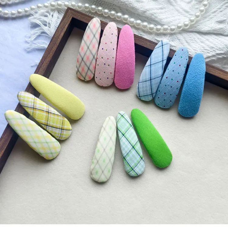 3 قطعة/المجموعة مقاطع الشعر للفتيات الجانب كليب الملونة طباعة الطفل بوبي دبوس الصيف الاطفال Hairgrip لطيف الأطفال إكسسوارات الشعر هدايا