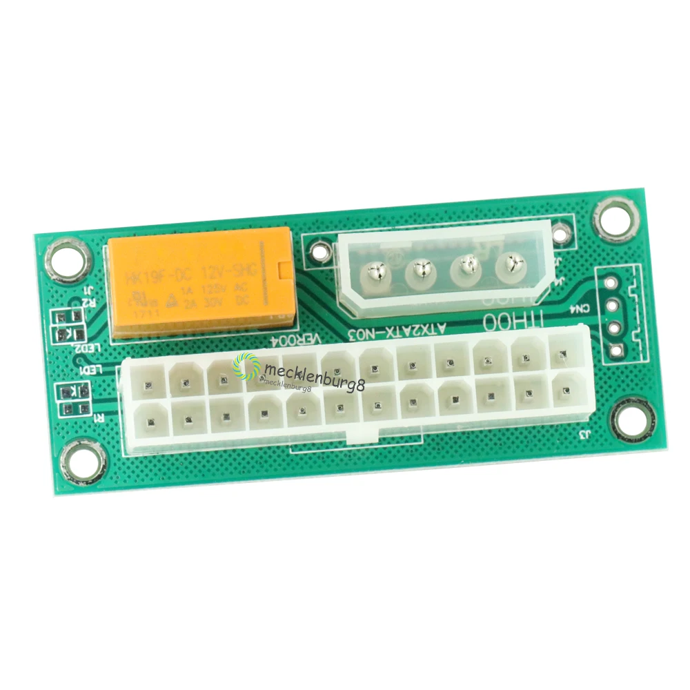 

ATX 24P to Molex 4Pin Dual Power Supply Sync Starter Extension Cable Cable Cards for miner machine add2psu Arduino Board Module