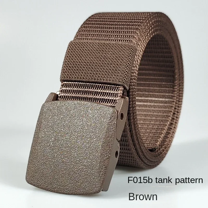 Red Automatic Buckle Nylon Tactical Belt