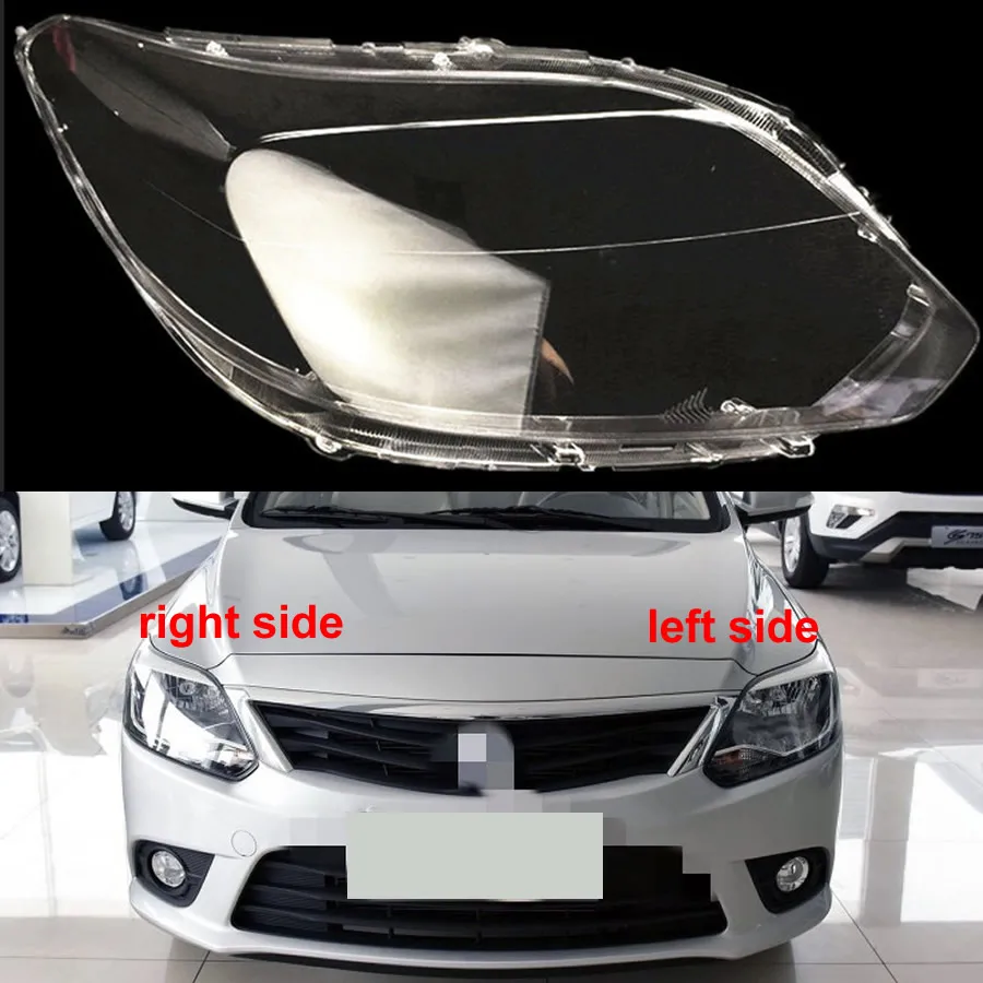 

For Changan Alsvin V3 2015 Car Accessories Transparent Headlight Cover Lampshade Lamp Lens Shell Headlamp Housing Plexiglass