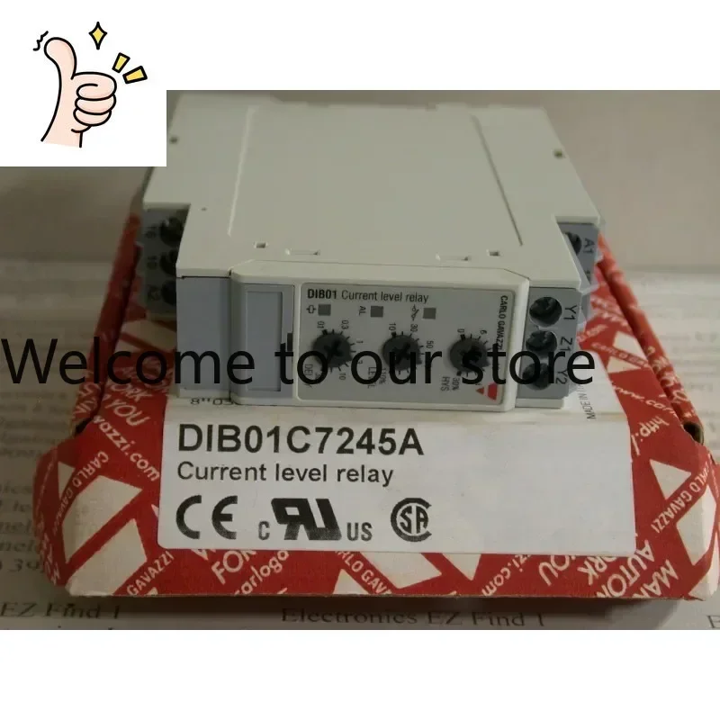 DIB01C7245A Swiss Jiale Original High-end Ultra-thin Guide Rail Over-current Protector Monitoring Relay