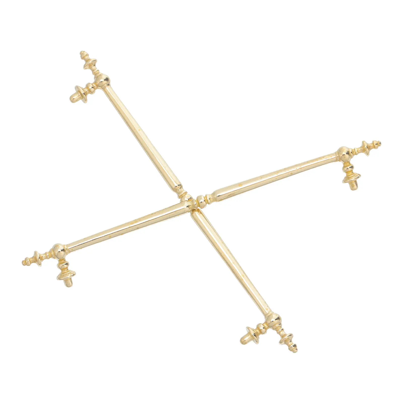 

2Pcs Miniature Vintage Metal Drawer Handles Kitchen Pulls for Dollhouse Bathroom Cabinet DIY Hardware Accessories