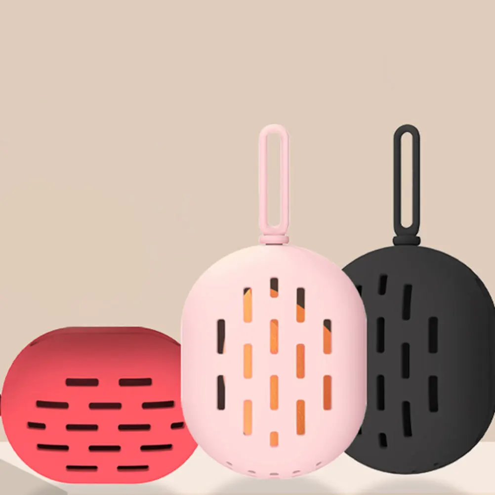 1 set 1 Set Makeup Brush Holder Silicone Sponge Organizer Case For Travel Portable Beauty Tool Storage Ventilation Holes