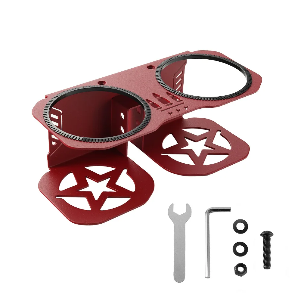 

Garb Bar Cup Holder For Polaris RZR1000/800/570/200 Drink Water Bottles Bracket Rack 18-40oz Bottles Accessories